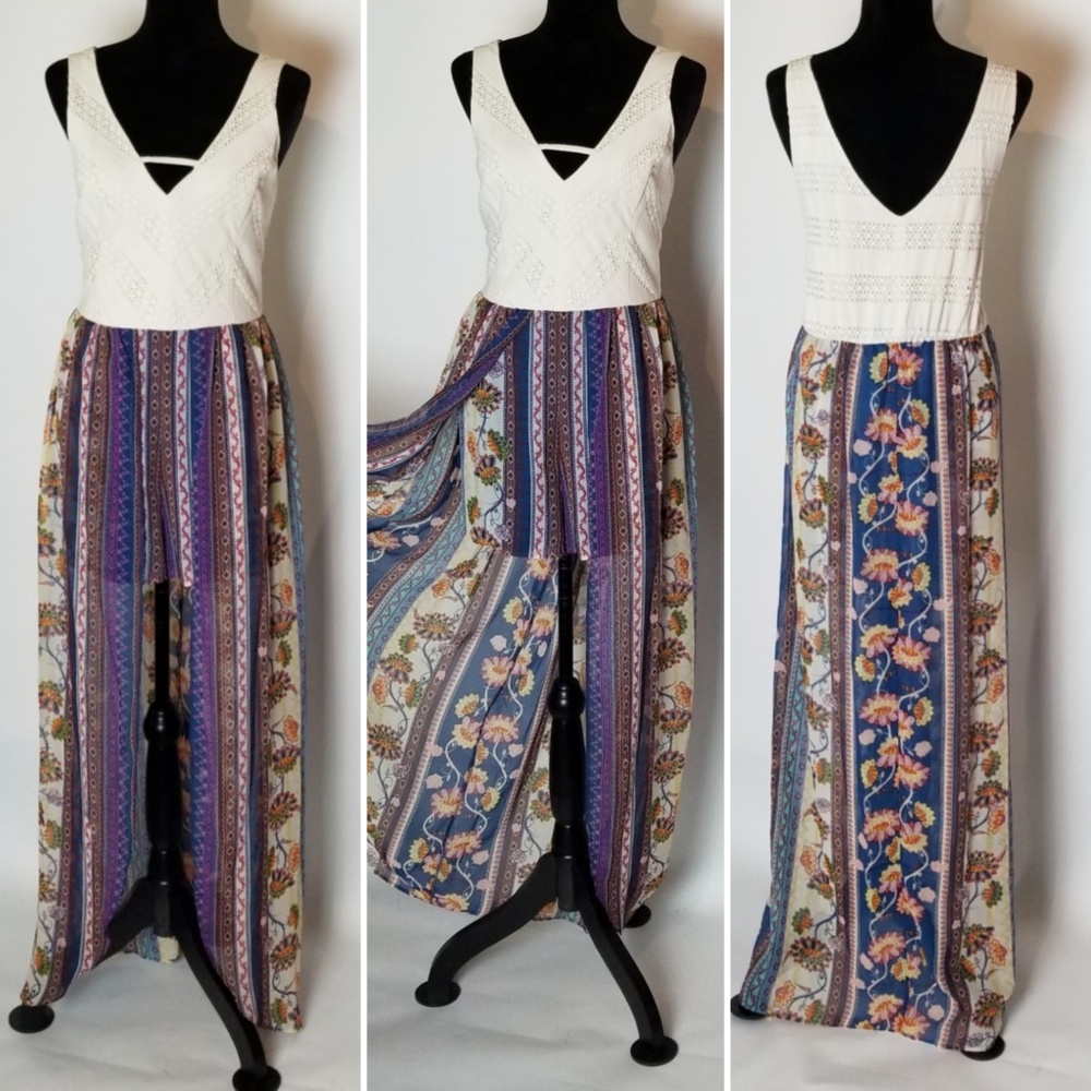 Maxi Overlay Romper - Picture 5 of 6